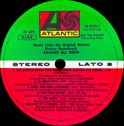 Various - Against All Odds (Music From The Original Motion Picture Soundtrack)