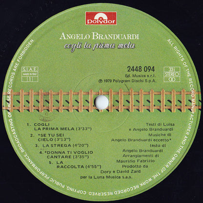 Angelo Branduardi - Cogli La Prima Mela