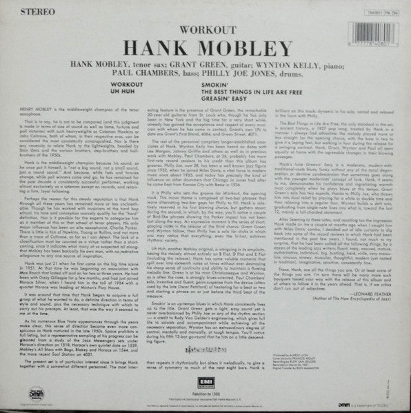 Hank Mobley - Workout