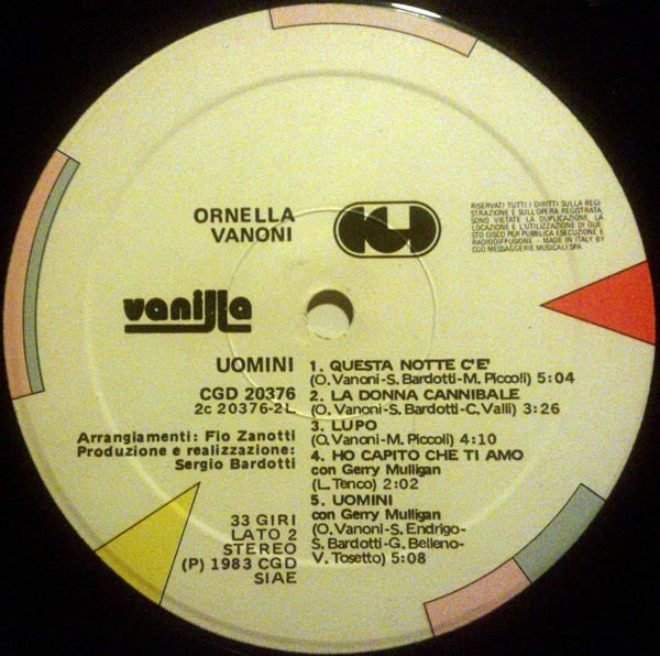 Ornella Vanoni - Uomini