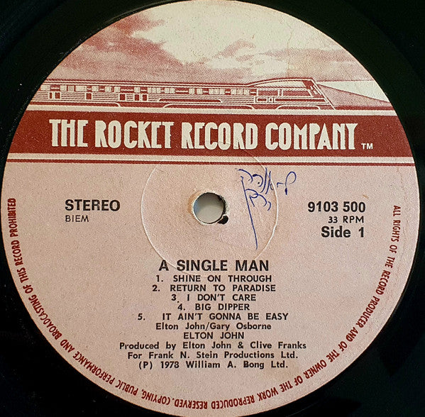 Elton John - A Single Man