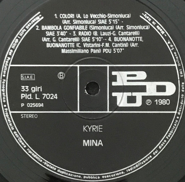 Mina - Kyrie