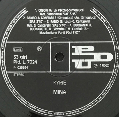 Mina - Kyrie