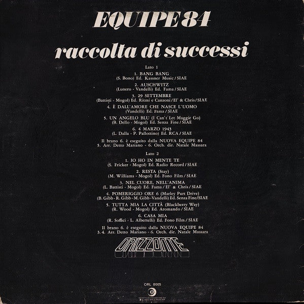 Equipe 84 - Raccolta Di Successi