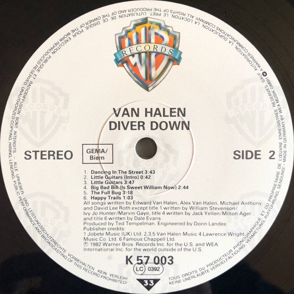 Van Halen - Diver Down