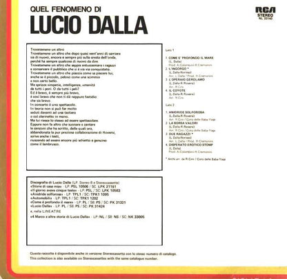 Lucio Dalla - Quel Fenomeno Di Lucio Dalla