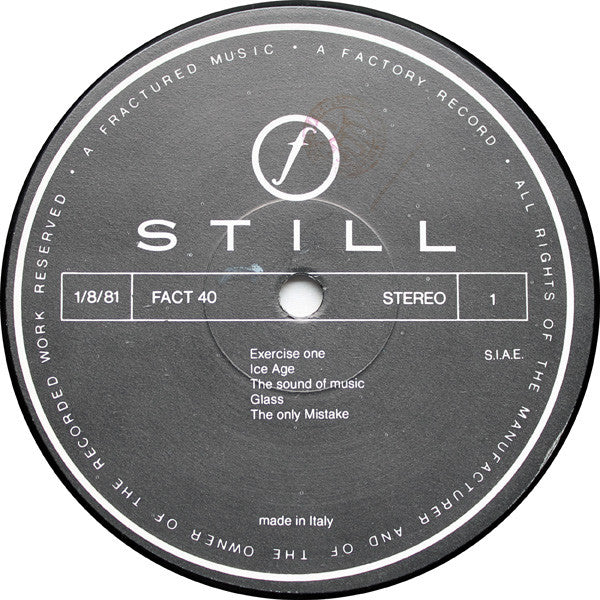 Joy Division - Still