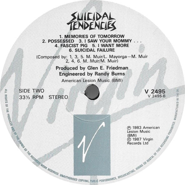 Suicidal Tendencies - Suicidal Tendencies