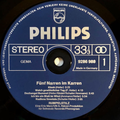 Rumpelstilz - Fünf Narren Im Karren