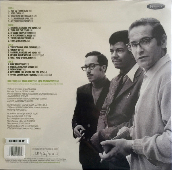 Bill Evans - Some Other Time (The Lost Session From The Black Forest)
