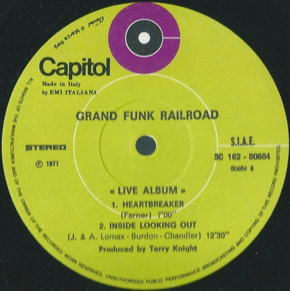 Grand Funk Railroad - Live Album