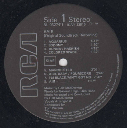 Galt MacDermot - Hair (Original Soundtrack Recording)
