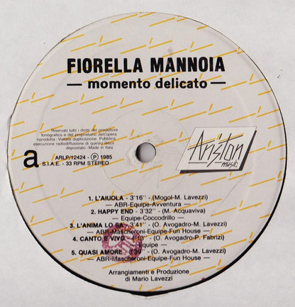Fiorella Mannoia - Momento Delicato