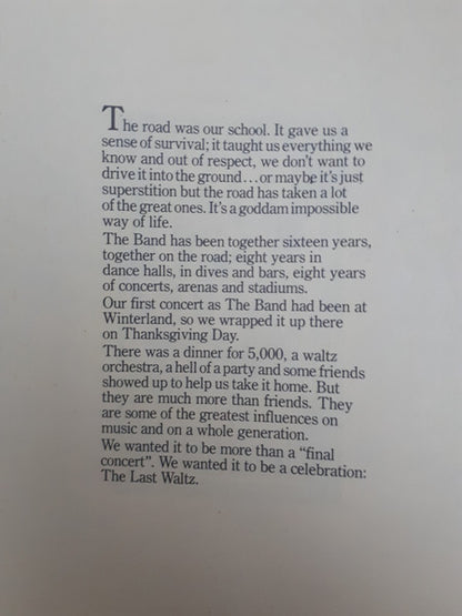 The Band - The Last Waltz