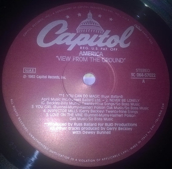 America - View From The Ground