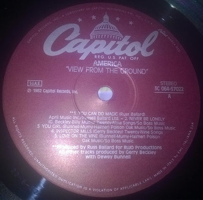 America - View From The Ground