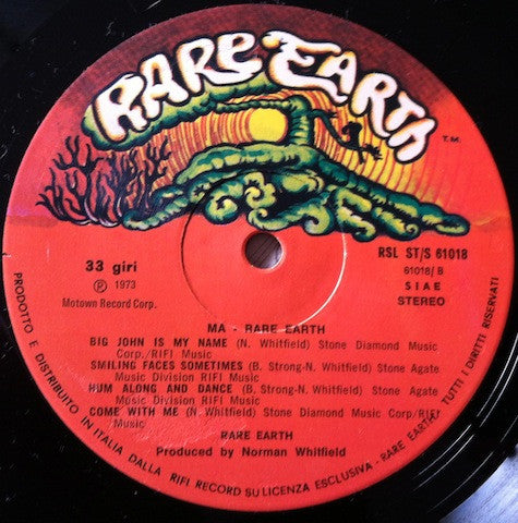 Rare Earth - Ma
