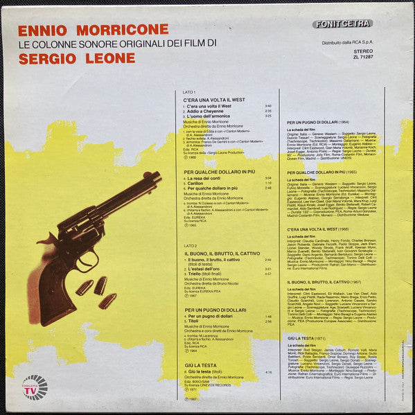 Ennio Morricone - Le Colonne Sonore Dei Film Di Sergio Leone
