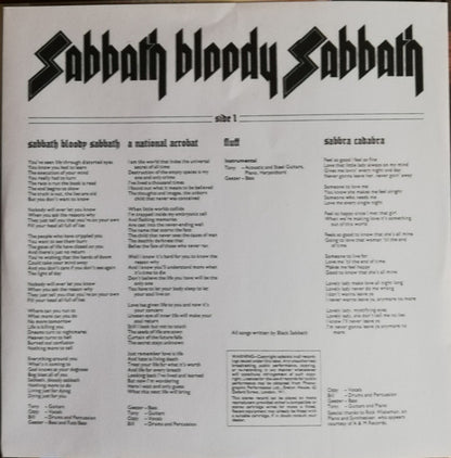 Black Sabbath - The Vinyl Collection 1970-1978 (box) (nuovo)