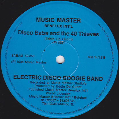 Electric Disco Boogie Band - Disco Baba And The 40 Thieves