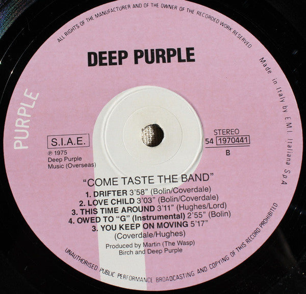 Deep Purple - Come Taste The Band