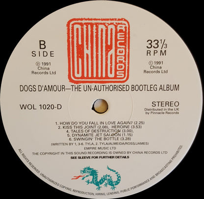 The Dogs D'Amour - Dogs Hits & Bootleg Album