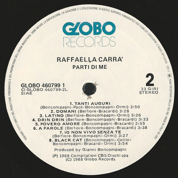 Raffaella Carrà - Parti Di Me