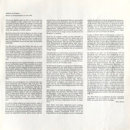 Arvo Pärt - Arbos