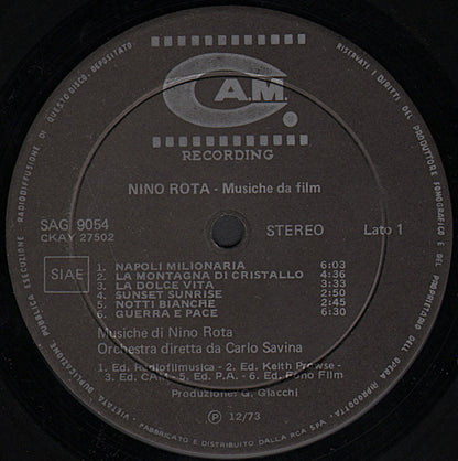 Nino Rota - Musiche Da Film