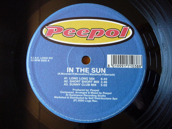 Peepol - In The Sun