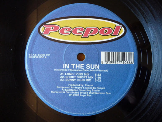 Peepol - In The Sun
