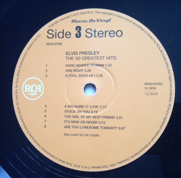 Elvis Presley - The 50 Greatest Hits