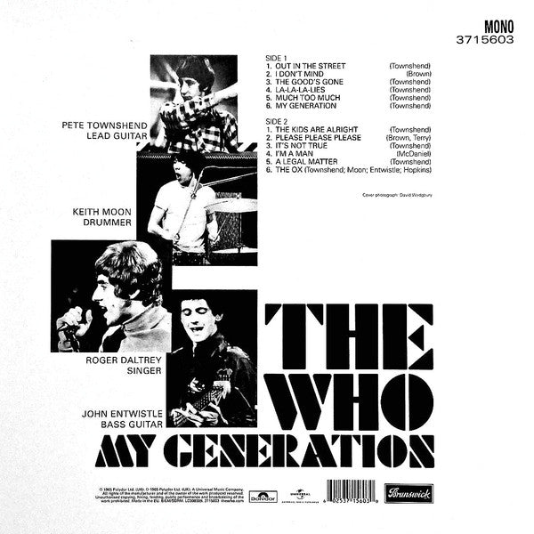The Who - My Generation