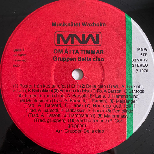 Bella Ciao - Om Åtta Timmar