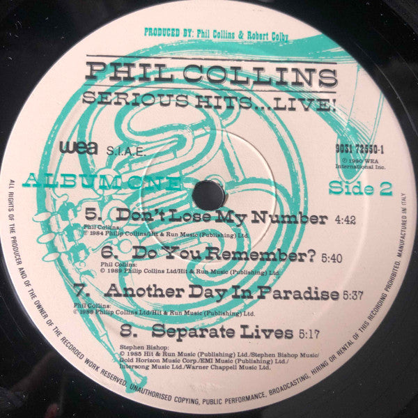 Phil Collins - Serious Hits...Live!