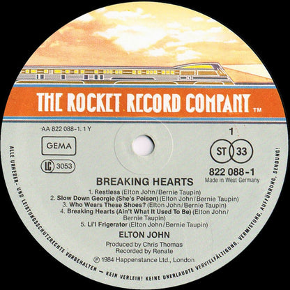 Elton John - Breaking Hearts