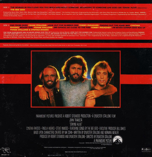 Various - Staying Alive - The Original Motion Picture Soundtrack