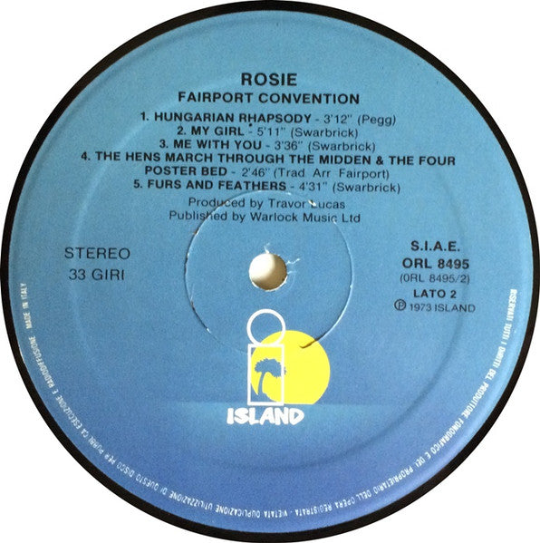 Fairport Convention - Rosie