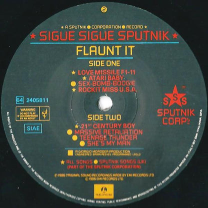 Sigue Sigue Sputnik - Flaunt It