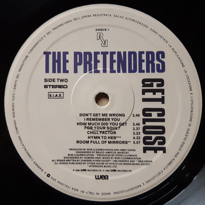 The Pretenders - Get Close
