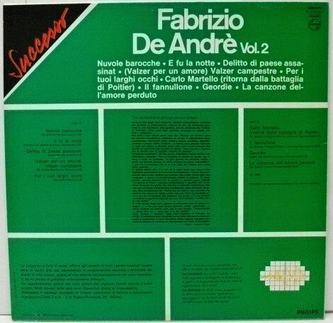 Fabrizio De André - Vol.2
