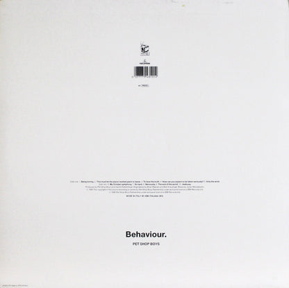 Pet Shop Boys - Behaviour