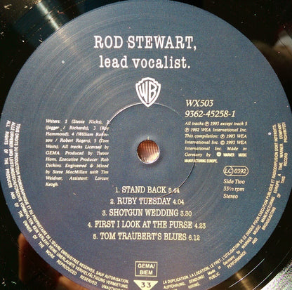 Rod Stewart - Lead Vocalist
