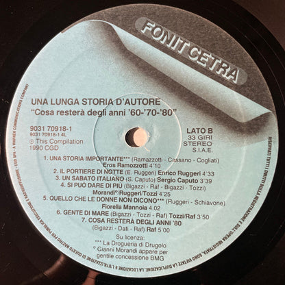 Various - Una Lunga Storia D'Autore