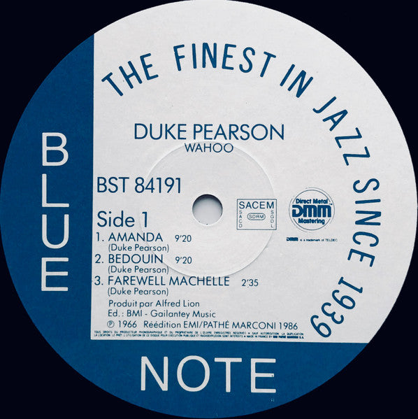 Duke Pearson - Wahoo