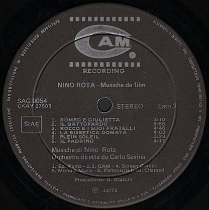 Nino Rota - Musiche Da Film