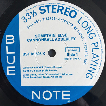 Cannonball Adderley - Somethin' Else
