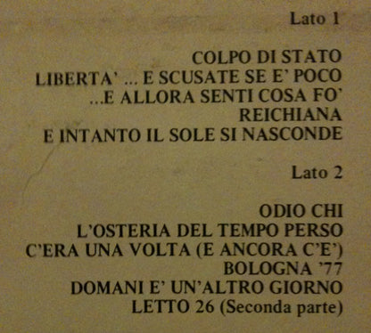 Stefano Rosso - ... E Allora Senti Cosa Fò