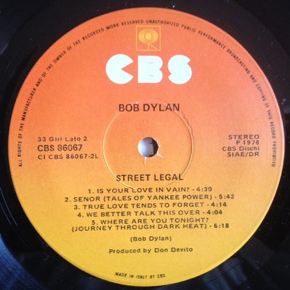 Bob Dylan - Street-Legal