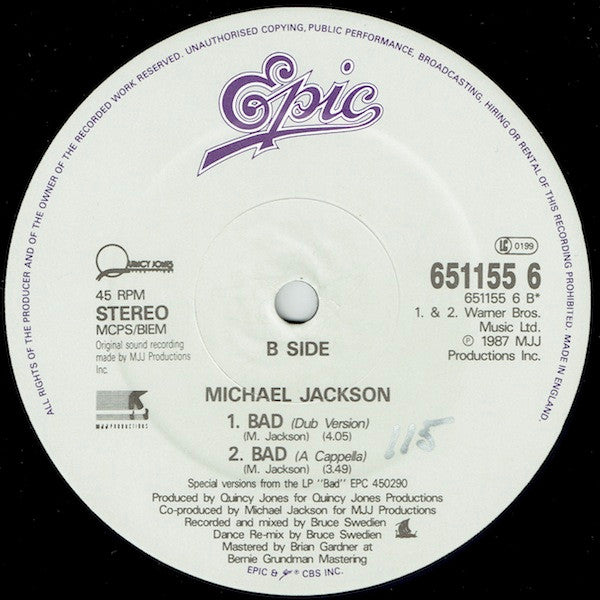 Michael Jackson - Bad